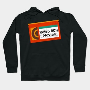 Retro 80s Movies VHS Hoodie